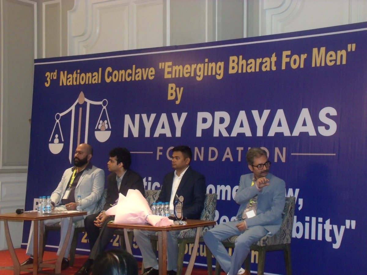 Thankful to our dignatnoties Sh JK Yadav Director CBSE, Sh Pawan Kumar ACP Noida, Sh Shishir Arya Faculty IIM Ahmedabad and Mental Health Coach to grace 3rd National Conclave #EmergingBharat4Mem organised by ⁦⁦<a href="/NyayPrayaas/">NYAY PRAYAAS FOUNDATION</a>⁩
