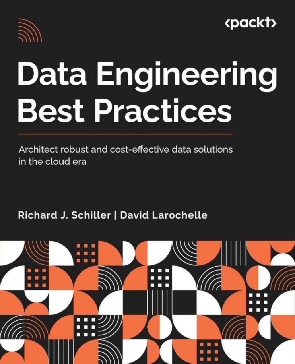 KirkDBorne's tweet image. #DataEngineering Best Practices — Architect robust and cost-effective data solutions in the cloud era: amzn.to/3BkZ6df v/ @PacktDataML

𝓚𝓮𝔂 𝓕𝓮𝓪𝓽𝓾𝓻𝓮𝓼:
🟠 Architect and engineer optimized data solutions in the cloud with best practices for performance and…