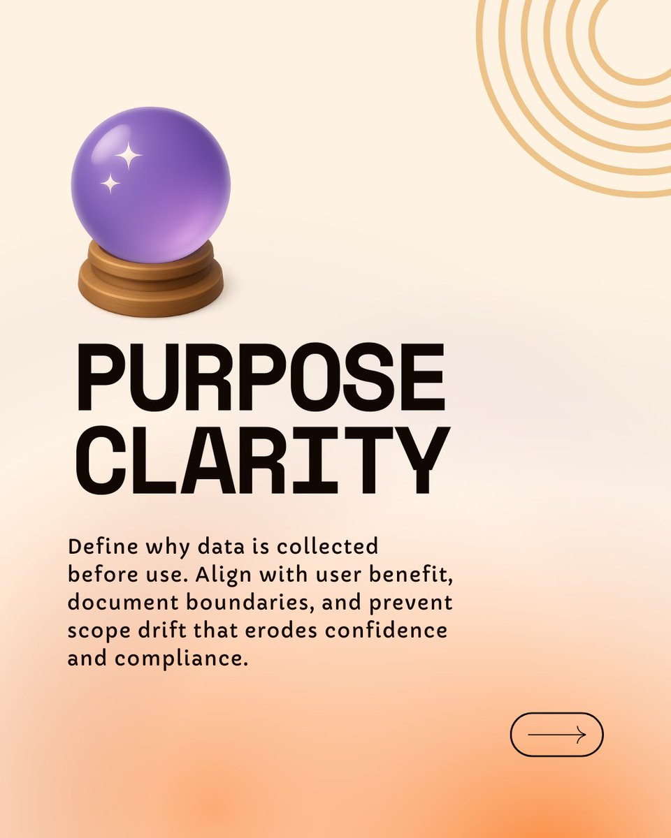 CyberCurateTech's tweet image. 🔥Build UNBREAKABLE Trust That Wins
 
Purpose Clarity  | Ironclad Secure Storage  | Measurable Impact 💪

Responsible data isn’t compliance, it’s your ultimate competitive EDGE 🌟
 
Vol 2drops soon! 🚀 
 
#DataPrivacy #Cybersecurity #ResponsibleAI #TechEthics #CyberCurateTech