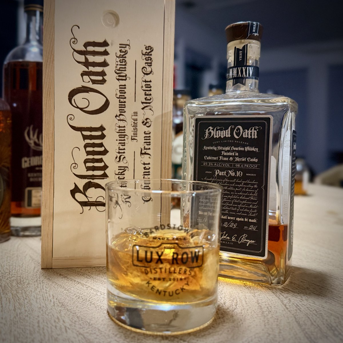 haymoose's tweet image. I will always default to Blood Oath because I’m a simple man.
#Tastesgiving2025 
#MinionsHappyHour