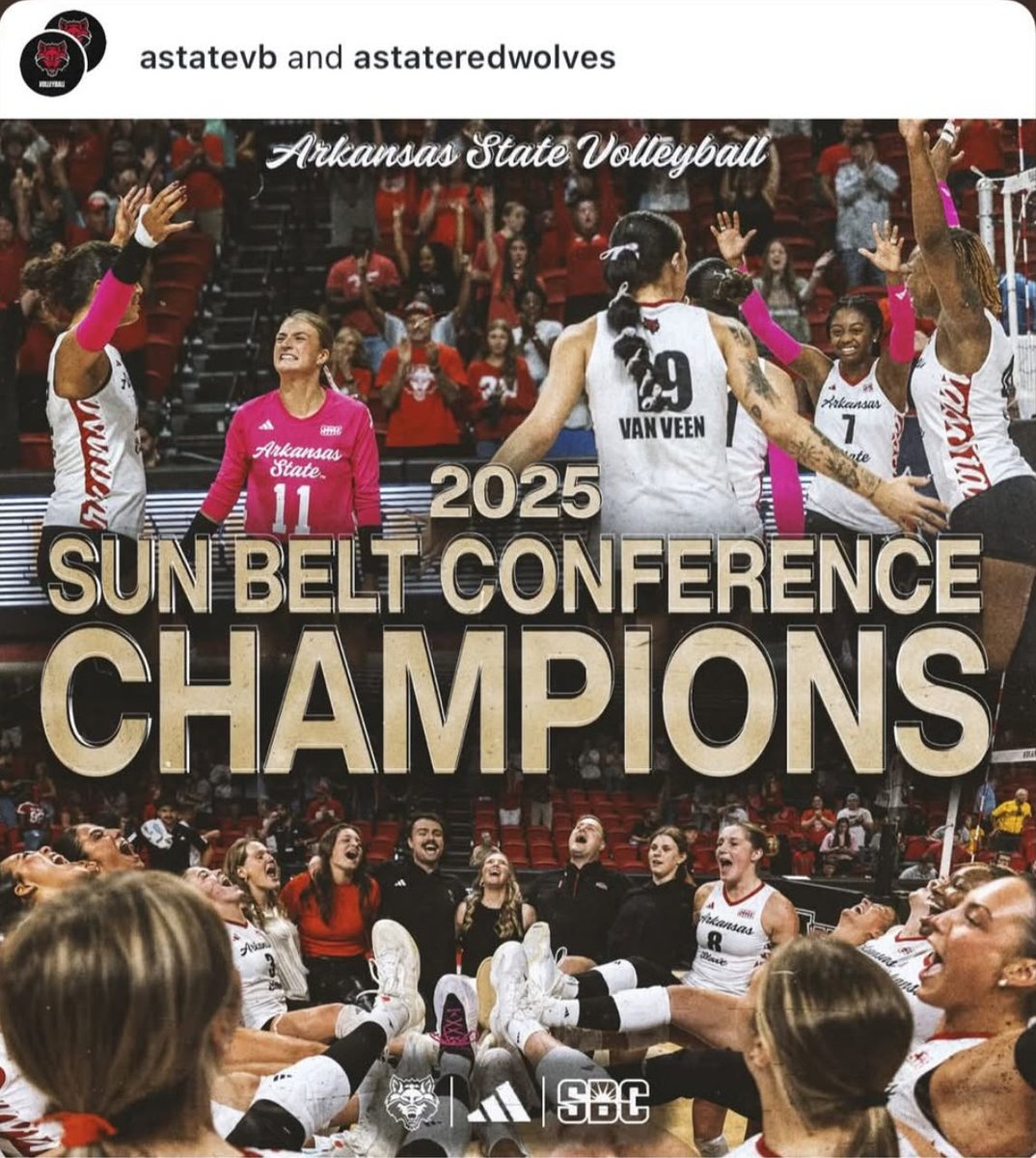 Talk about quite the weekend for former Alexander Bulldog Val Ortiz, not only does she hit the 1,000 assist mark for her career but the Arkansas State Red Wolves win the Sun Belt Belt Conference Tournament and are off to the NCAA Tournament!