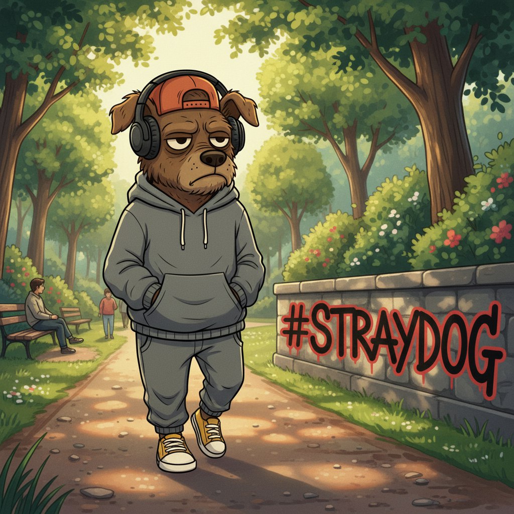 straydogcoin's tweet image. $StrayDog doesn’t chase trends - he builds lanes.