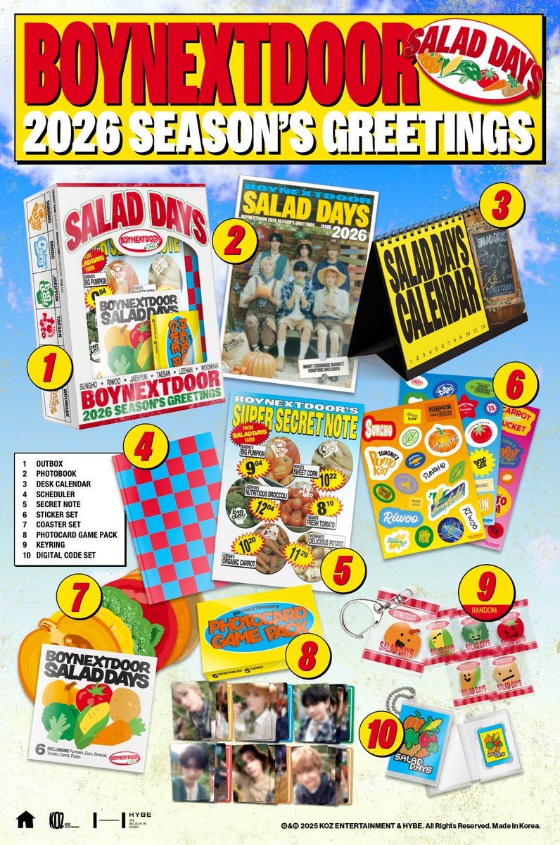 BOYNEXTDOOR 2026シーグリ ポップアップ 購入特典 フォトチケット NEWS | BOYNEXTDOOR JAPAN OFFICIAL SITE