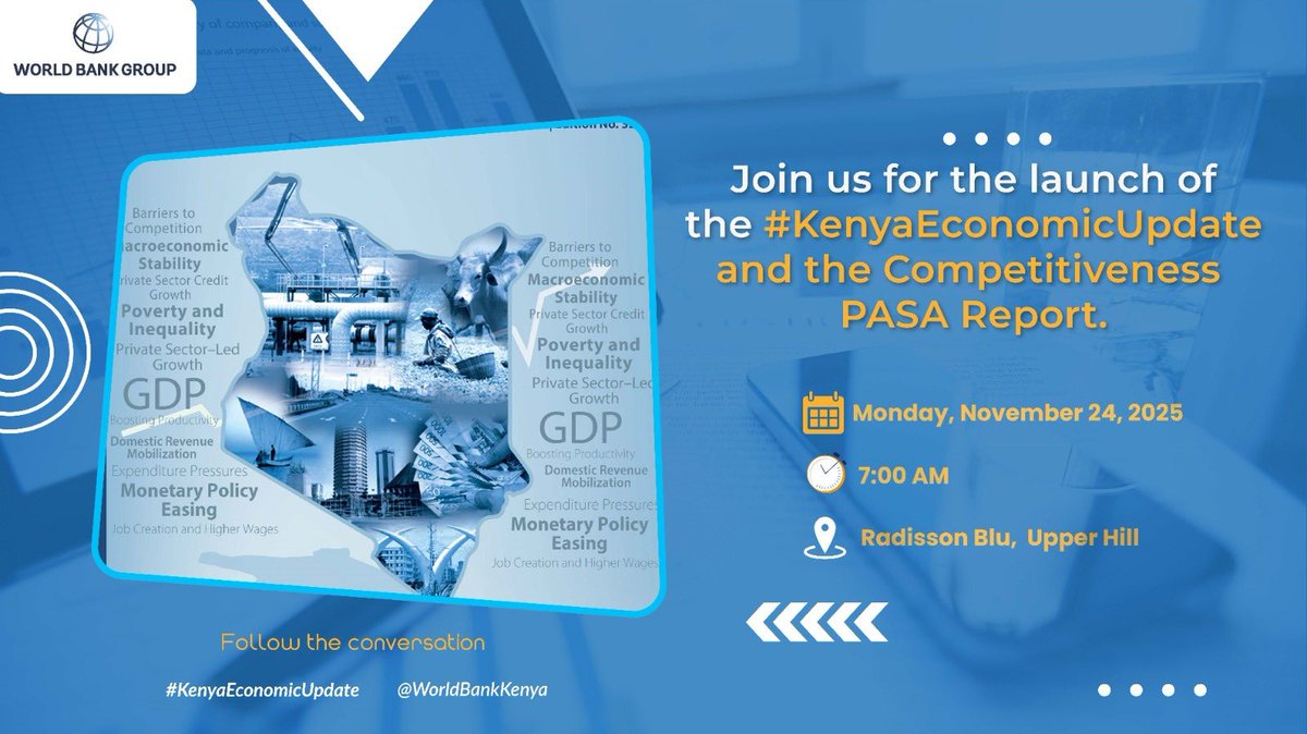 Private sector credit growth continues to offer a clear window into Kenya’s economic momentum, revealing how businesses are investing, expanding, and preparing for future opportunities. These trends help shape conversations on jobs, growth, and stability. #KenyaEconomicUpdate