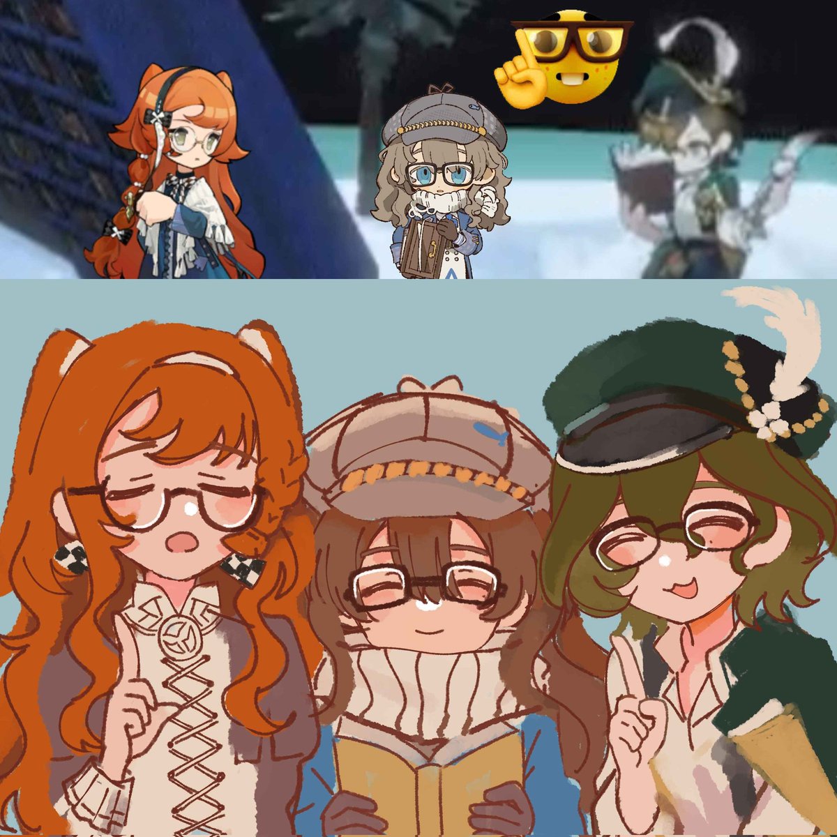 nerukaiya's tweet image. #Reverse1999 #PlumaYPapel