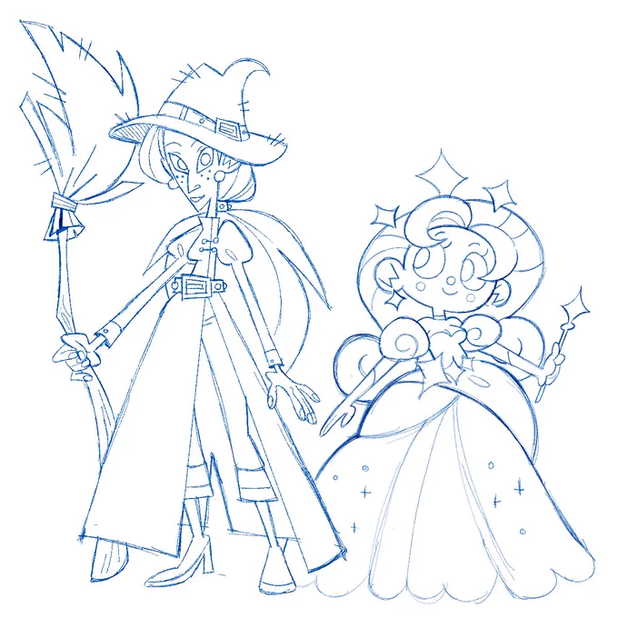 Dropping a bunch of unfinished Wicked/Oz doodles from last year byeee 