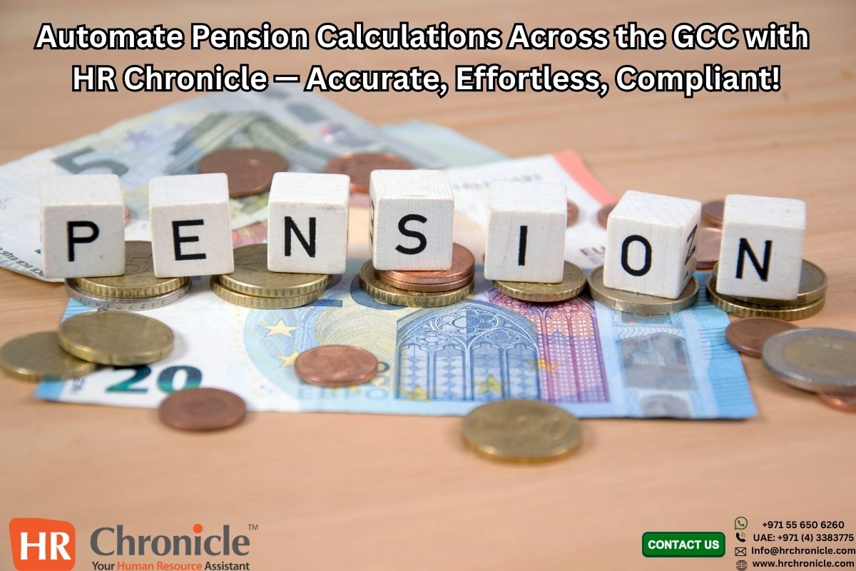 hrchronicle's tweet image. Complex pension computations in Bahrain? We&apos;ve got you covered. 🇧🇭 HR Chronicle is the best hr and payroll software with automated, localized pension calculation. #BahrainHR #PayrollSoftware