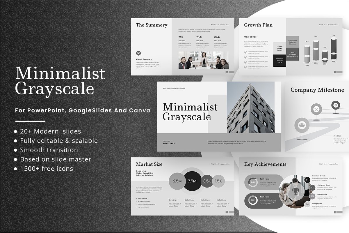 Slide_Stack's tweet image. Looking for a pitch deck that’s sleek, professional and totally clean? The Minimalist Grayscale Pitch Deck from SlideStack is just what you need.   

👉Download here: slidestack.com/templates/mini… 

#JeniferLopez #AlexandraDaddario #AngelinaJolie #meganfox #PriyankaChopra #annahathway