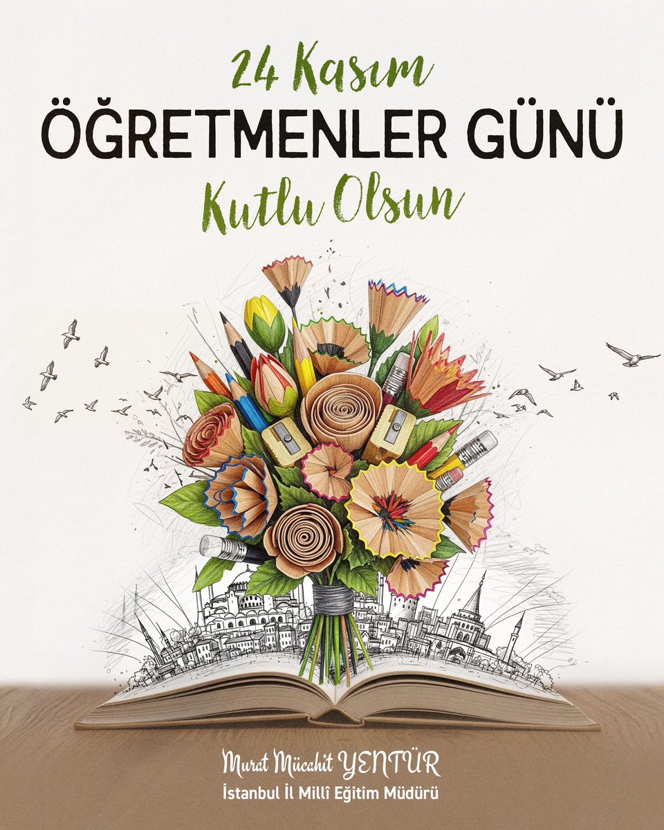 Her çocuğun içinde bir öğretmenin yaktığı kandil vardır. Bazı kandiller bir ömür sönmeden insanın içini ısıtmayı ve zihnini aydınlatmayı sürdürür. 

Çocuklarımızın içinde kandiller yakan, milletimizin ilim ve irfan meşalesini daha da yükseklere taşıma azmini gösteren tüm değerli