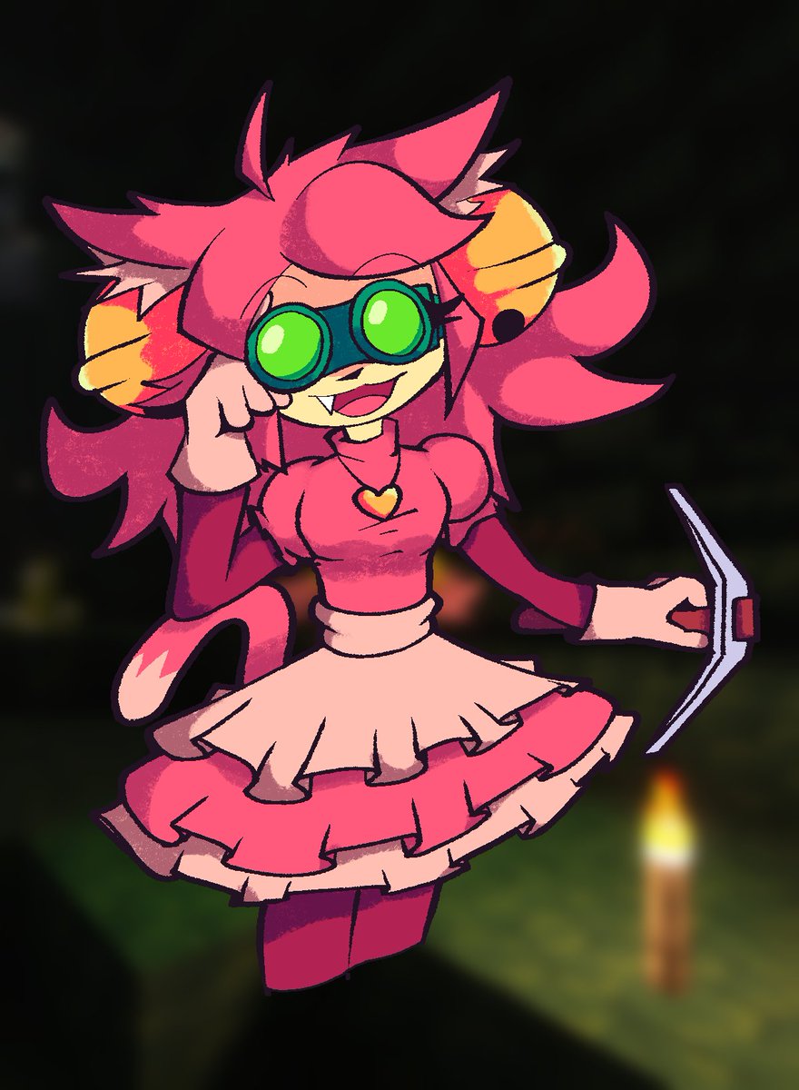 l4ynne_K's tweet image. Thingie that i made for someone that provided me something
It&apos;s Mad Mew Mew in some Minecraft modded
Had fun with this