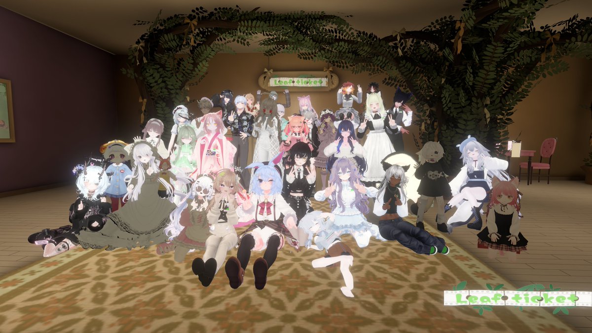 投稿遅くなってしまいました。
りふちけにお越しくださいましてありがとうございました～✨２インスタンスで１インスタンスの人数は少なめでいつものわいわいした感じではありませんでしたが、ゆったりした感じでこれはこれでよかったですね！
#りふちけ