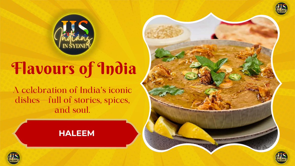 Meet Hyderabadi Haleem – Telangana | Rich. Royal. Regal. That’s Hyderabadi Haleem. A silky blend of wheat, lentils, slow-cooked meat (or plant-based alternatives), and a secret spice blend—Haleem is the pride of Ramadan and royal kitchens.