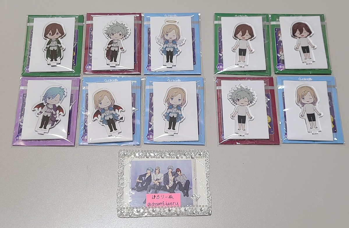 【交換/譲渡】うたプリ　シャイニングコメット　シャニコメ　AGF
ミニアクスタ

譲:嶺二、蘭丸、藍、カミュ

求:700円(※ジャージ500円)+(送料)
　or 王冠　藍1

つくば近辺手渡し又は郵送希望です。
1点～⭕
出来るだけ迷子を少なくしたいため、検索からでもお気軽にお声掛け下さい。