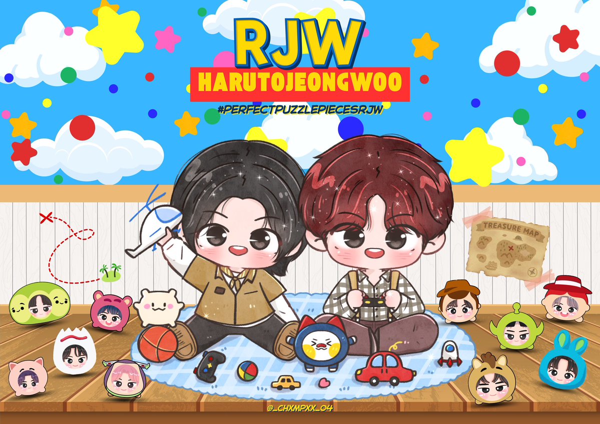 _CHXMPXX_04's tweet image. เอาก้อนอ้วมมาแจกความสดใสบนโลกใบนี้ค้าบ  &amp;gt;ᴗ&amp;lt; 🤎💚

🪀🪁🧸🧩 

#PerfectPuzzlePiecesRJW 
#chomCMSrv