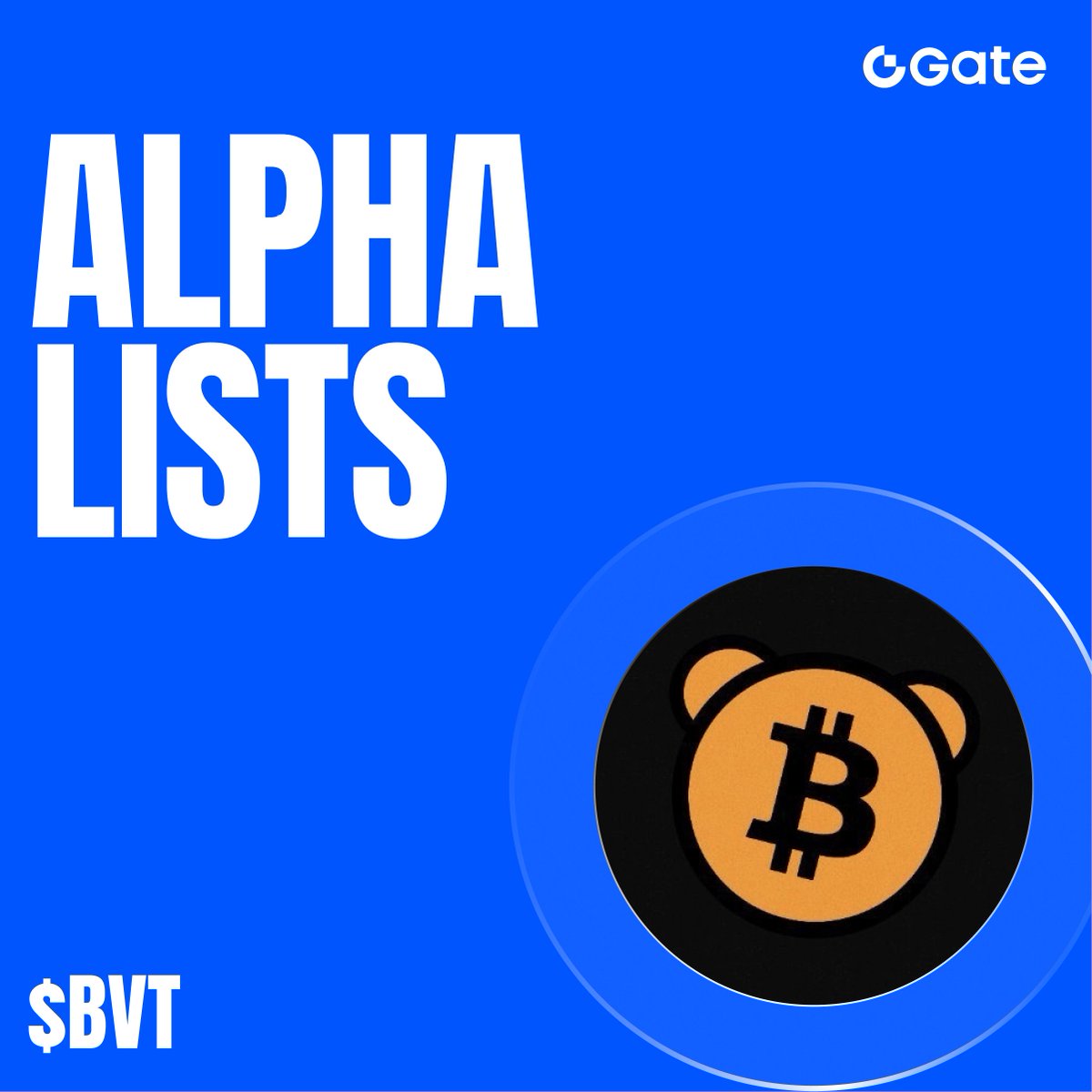 GateAlphaHQ's tweet image. 🔥 Fresh listings on Gate Alpha HOT section: $BVT @BatoshiBTC

Trade early. Earn Alpha Points.
Stay ahead of the curve. 

Discover the next narrative now on @GateAlphaHQ — Gate’s one-stop on-chain trading portal  gate.com/announcements/…