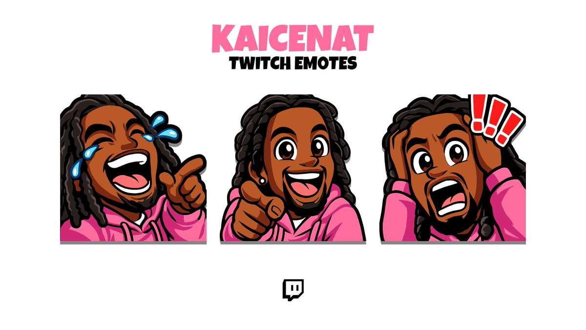 Designed some emotes for <a href="/KaiCenat/">Kai Cenat</a> 
How did we do? 🤨
