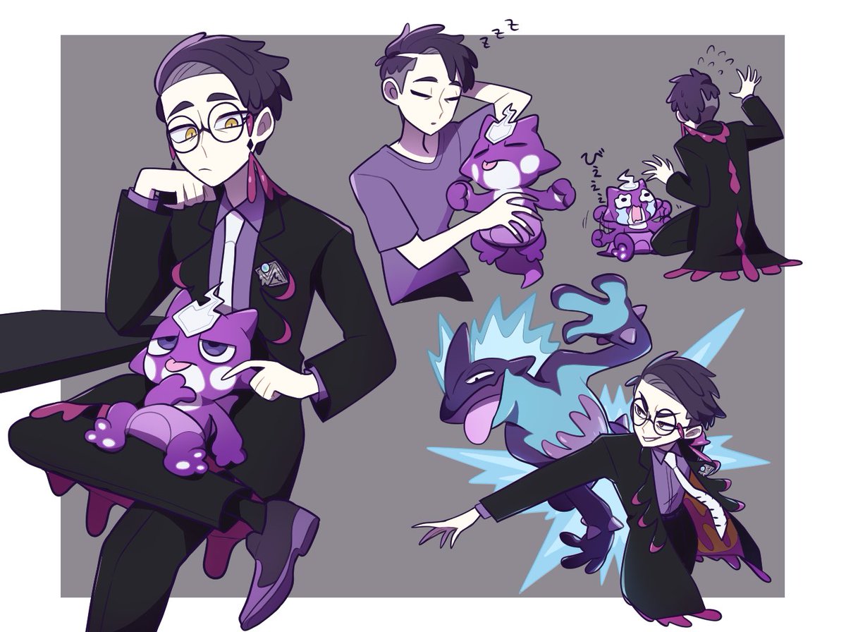 Feinyao_f280's tweet image. カラスバさんとエレズン