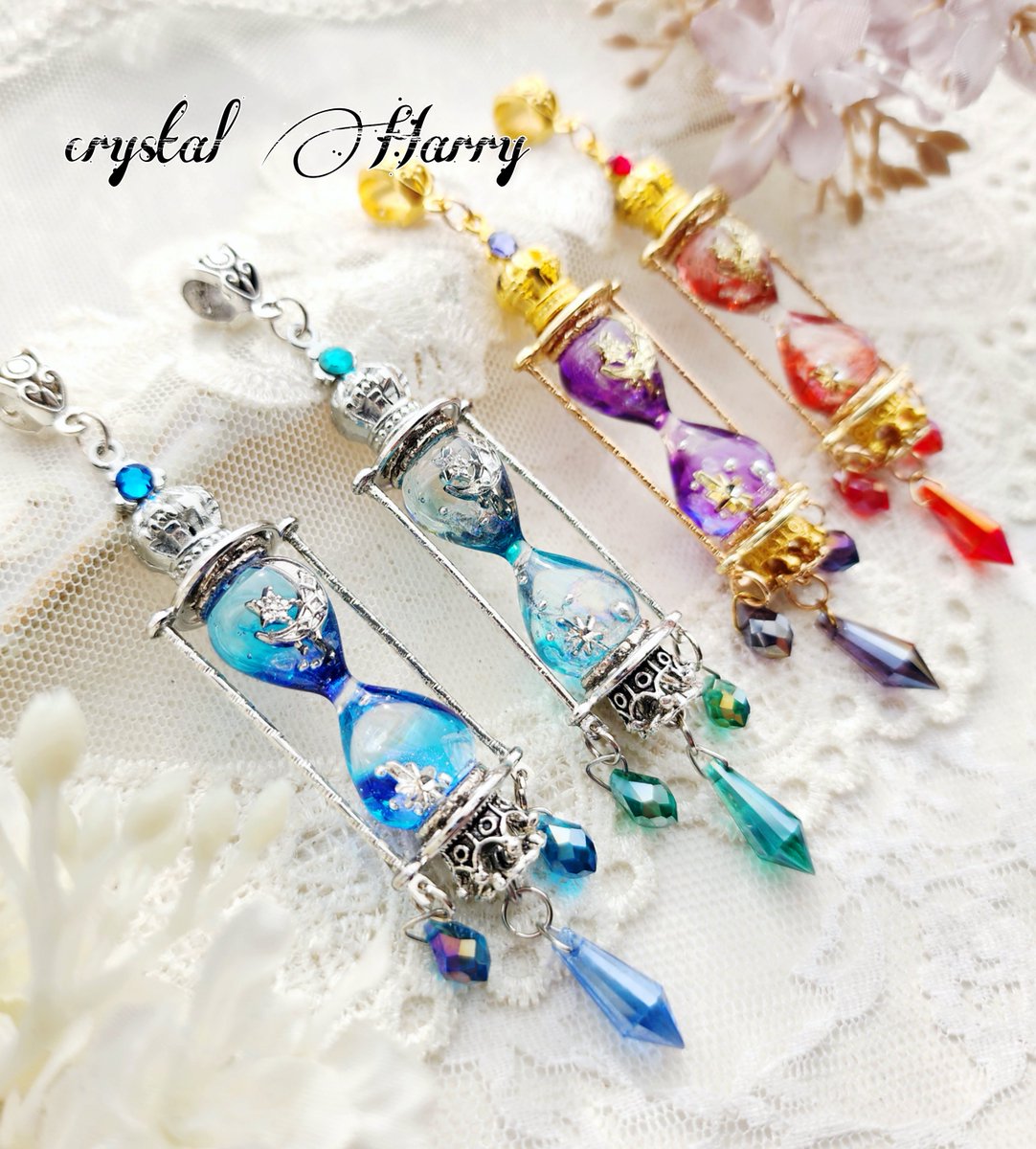 クリスタル時の妖精砂時計 販売 クリスタル時の妖精砂時計