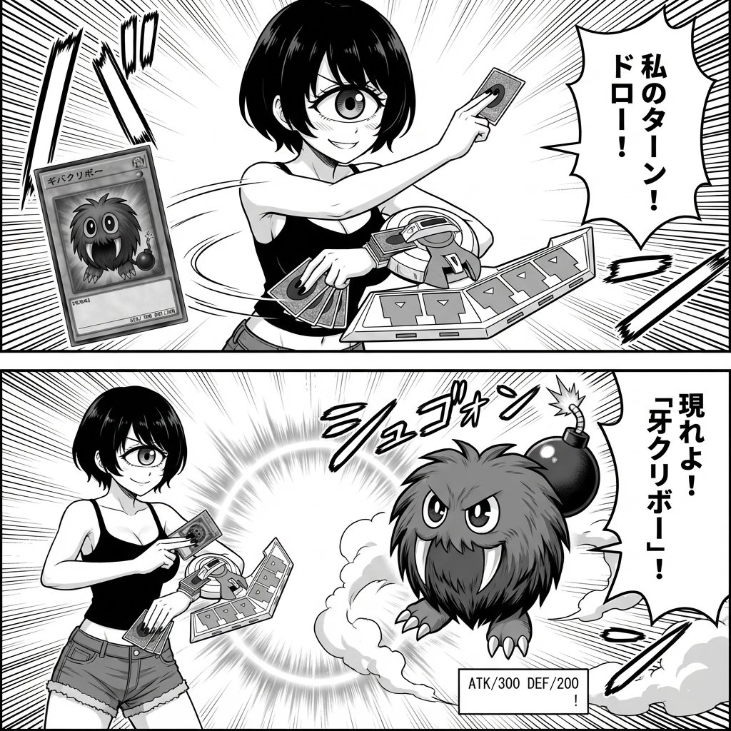 ナノピーにも単眼お姉さんを描かせることに成功しました。てか最強