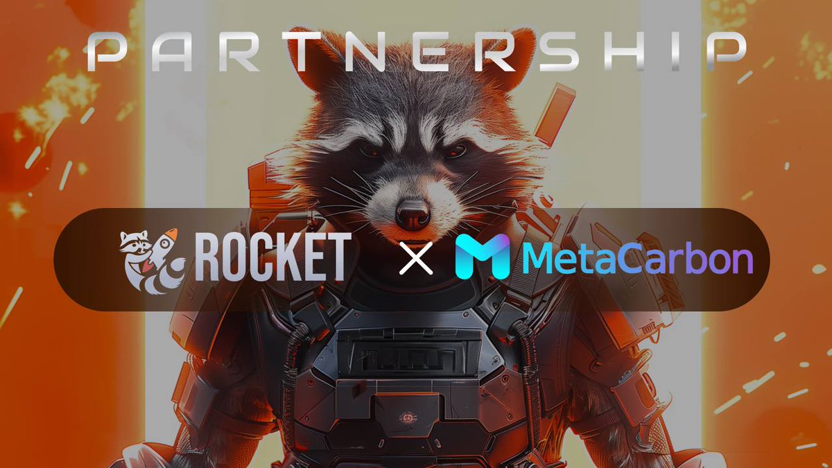 🌍 Rocket x MetaCarbon: Sustainable Futures 🚀

Excited to partner with MetaCarbon <a href="/MetaCarbon_Mist/">MetaCarbon</a>, the world’s first reward-based carbon management platform. 🌱

Let’s work together for a greener tomorrow! 🌎💚

#Rocket #MetaCarbon #Web3 #AI #Sustainability