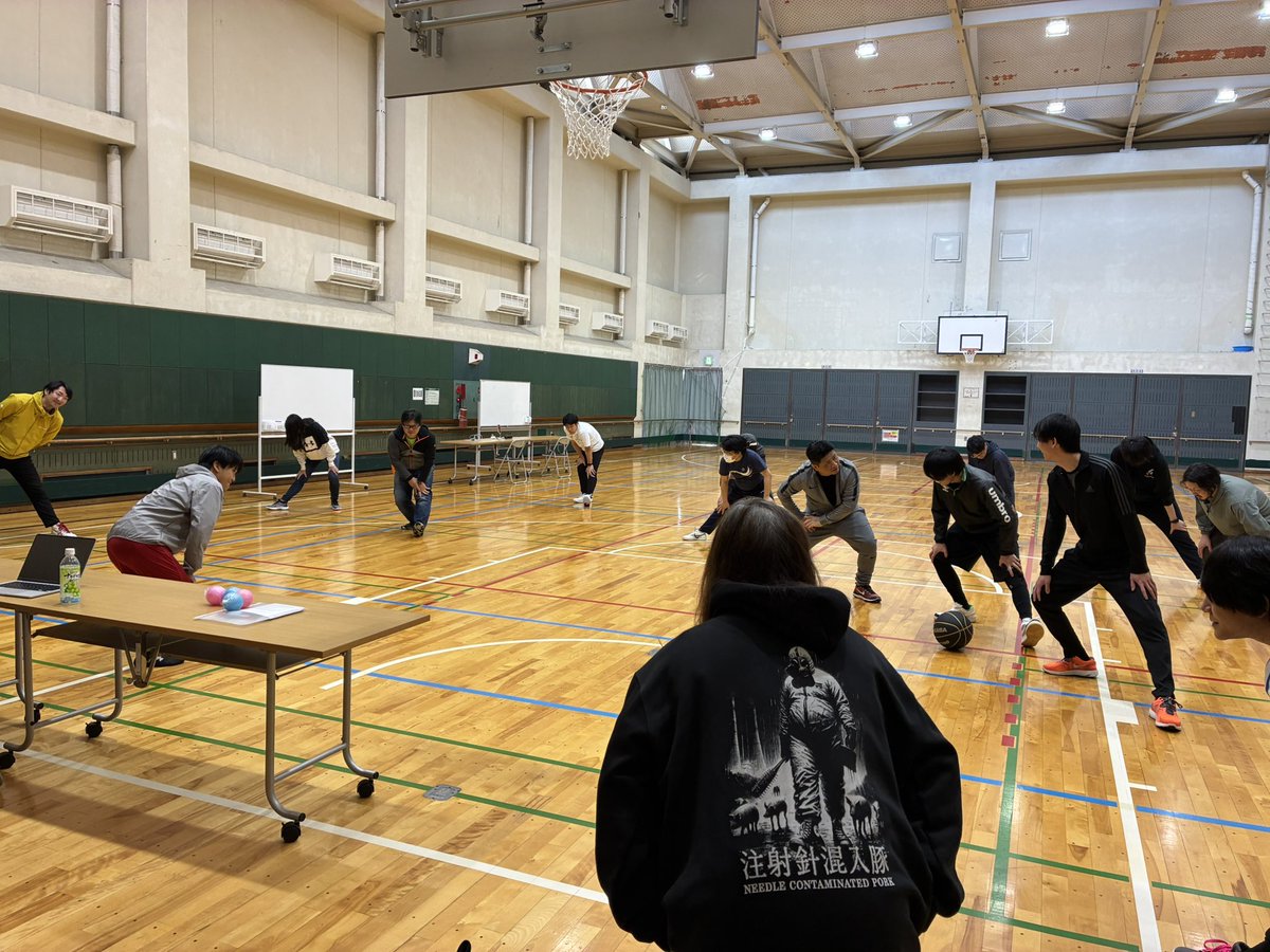 準備体操中です！
#エンジニア運動会