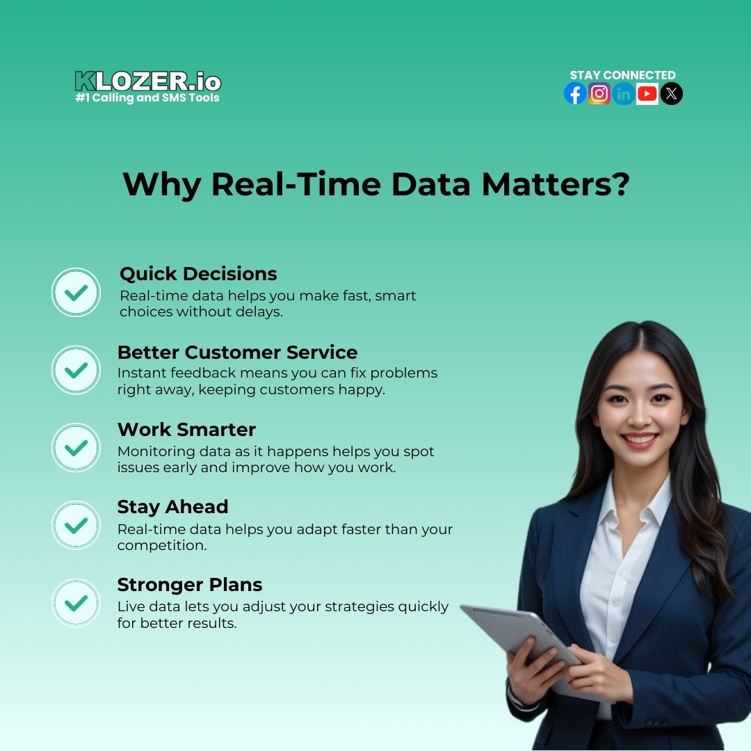 Klozer_io's tweet image. 𝐑𝐞𝐚𝐥-𝐭𝐢𝐦𝐞 𝐝𝐚𝐭𝐚 = 𝐫𝐞𝐚𝐥-𝐭𝐢𝐦𝐞 𝐰𝐢𝐧𝐬.

Make faster decisions, fix issues instantly, and stay one step ahead with Klozer. Visit us: klozer.io  

#Klozer #RealTimeData #CallCenterTools #BPO #DialerSoftware