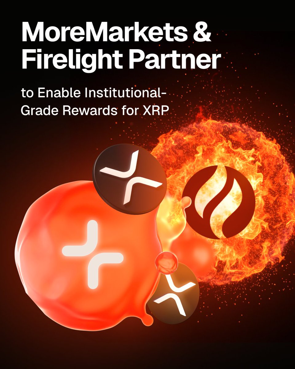 KunzinTv's tweet image. OMG, what a merger! @moremarketsxyz is partnering with @Firelightfi to bring &apos;true&apos; rewards to $XRP holders.

Imagine, when Firelight goes live, Flare XRP Accounts will automatically issue FXRP to Firelight. This is a great mechanism, making it easy for you to access great…