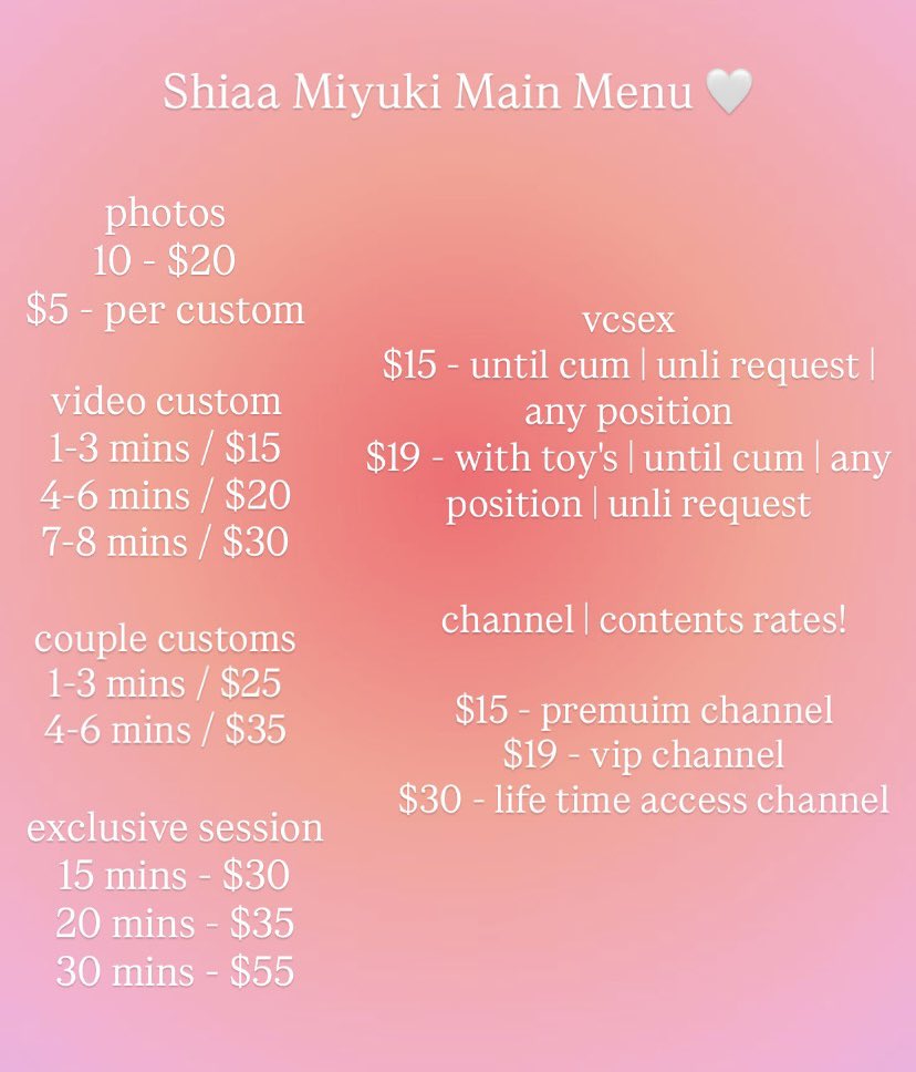 treat yourself to my newest sets, customs, channels, and exclusive sessions. everything is organized, clear, and ready for you to choose what fits your vibe best! ✨🤍

#alterworld #buyingcontent #nsfwtwt