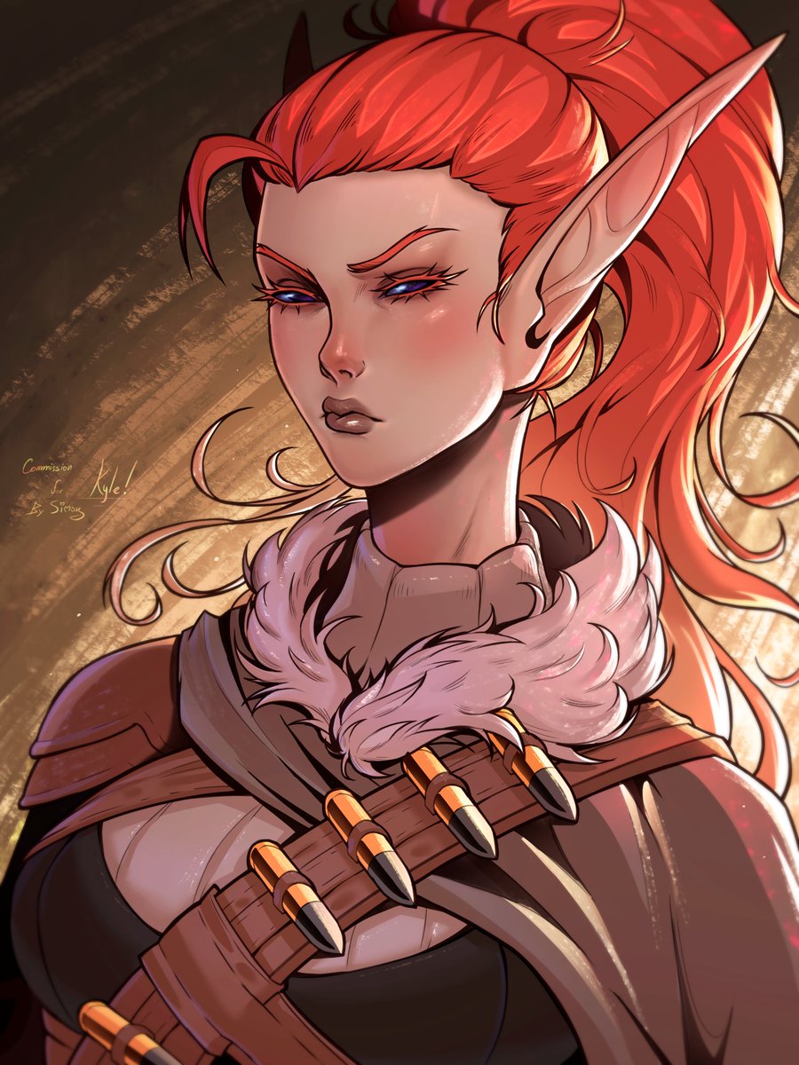 Commission for <a href="/KyleIronheart/">Kyle</a> ! 💛

#commission #elf