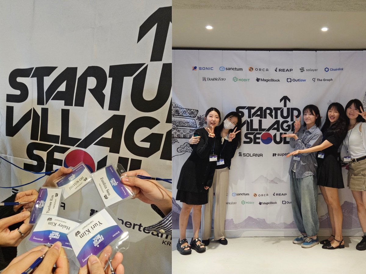 Ewhachain's tweet image. 🏆 Congrats to the EWHA-CHAIN Trade: see team — 2nd Prize at the @SuperteamKorea Cypherpunk Sidetrack with @OnePieceLabs! 🎉

Trade:see members 
• Yunhee Kim @jennnyuni 
• Yuri Kim @YooriOb 
• Hyeonjin Kim 
• Eunbin Seo @ag_bin_XG 
• Jihyun Oh @julia_i05 

📍Trade:see is an…