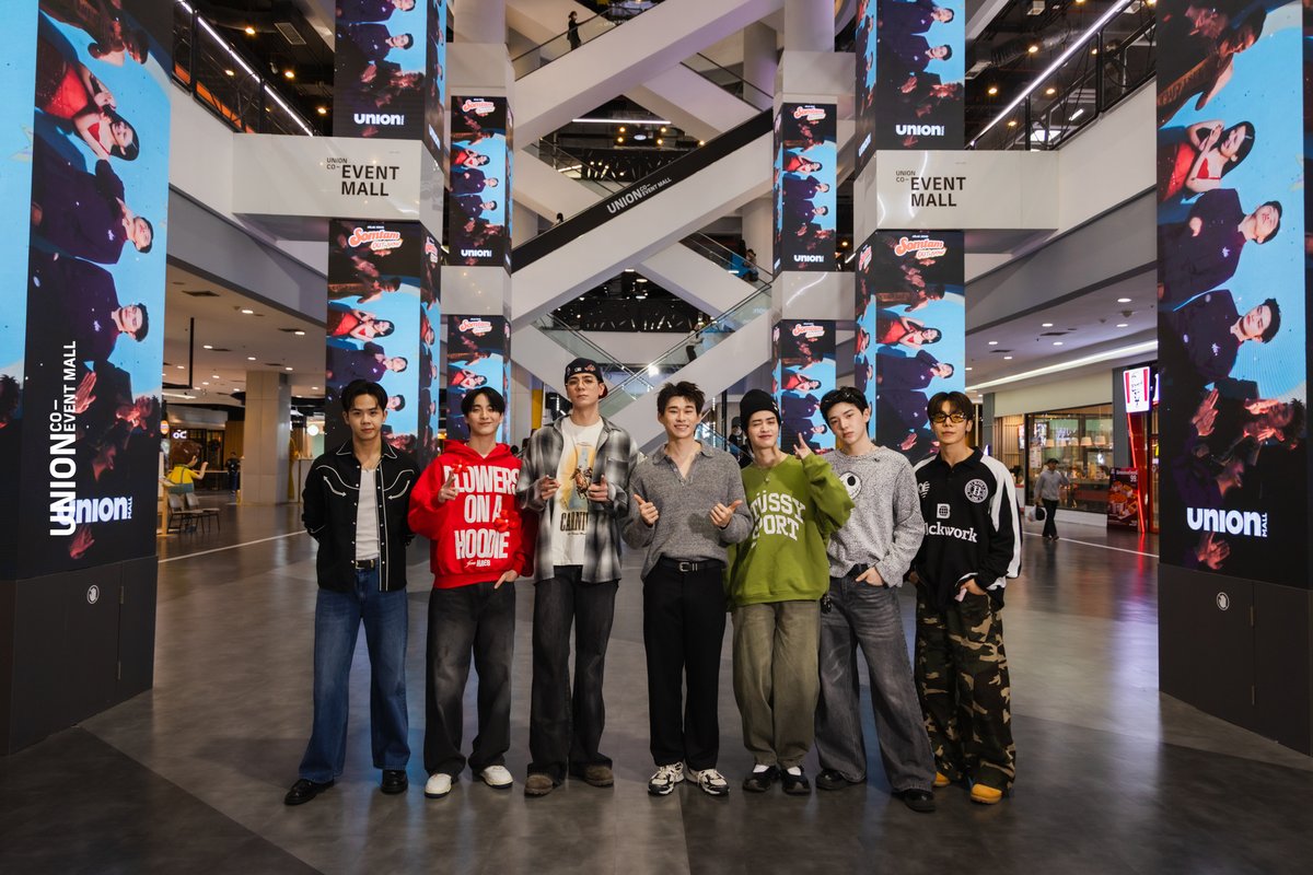 coeventspace's tweet image. หวั่นไหวหมดแล้ว🌶️💥
SOMTAM (ส้มตำ) - #ATLAS_th ขึ้นจอ LED ที่ยูเนี่ยน มอลล์ ขนความแซ่บ เผ็ชมาเกินต้าน บอกเลยว่าเป็นโปรเจกต์ที่ต้องมาตาม

📸 facebook.com/share/p/1Jg6jm…
🗓️ TODAY - 27 NOV 25

#UnionMallxXOXOentertainment #ATLAS_SOMTAM
#ยูเนี่ยนมอลล์ #UnionMall #UnionCoEventMall