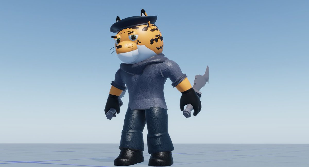 peugeou's tweet image. My Piggy TSP Tigry Redesign (i dont like this one) #piggy #roblox #robloxpiggy #piggyroblox