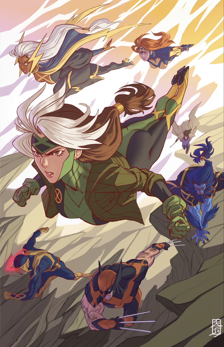Xmen team assemble! Finished alt cover for my upcoming Tokyo Comic-Con artbook!

#xmen #rogue #MarvelRivals #MarvelRivalsfanart