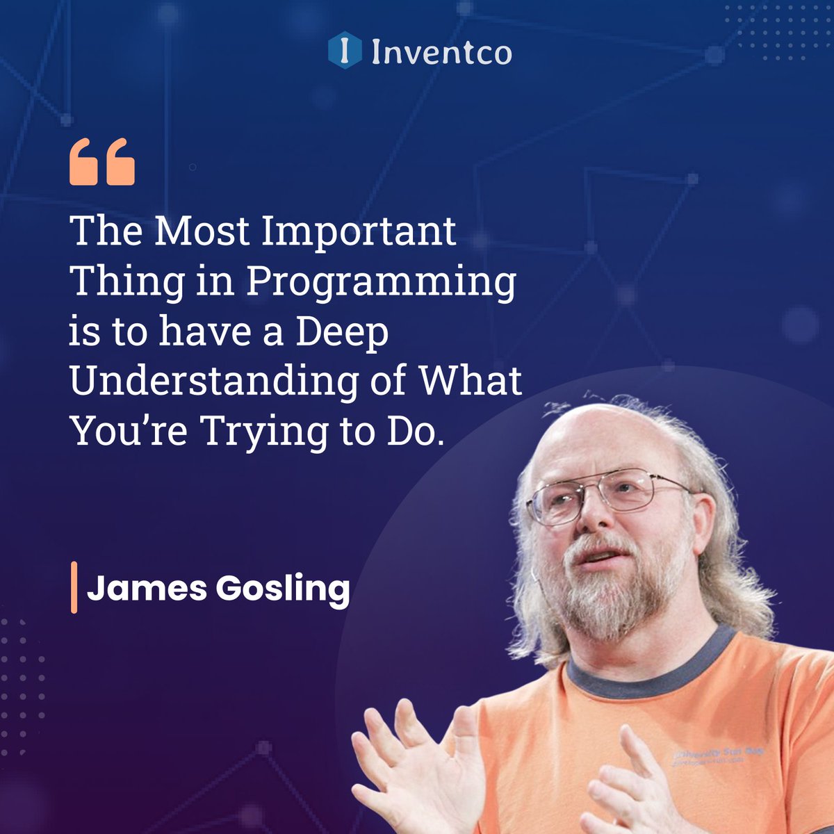 Inventco_'s tweet image. Great code starts with clear understanding. 💭💻

Inspired by James Gosling’s wisdom—think purpose, not just syntax.

#ProgrammingWisdom #DeveloperMindset #TechInspiration #CodeLife #SoftwareEngineering #CodingJourney #Inventco