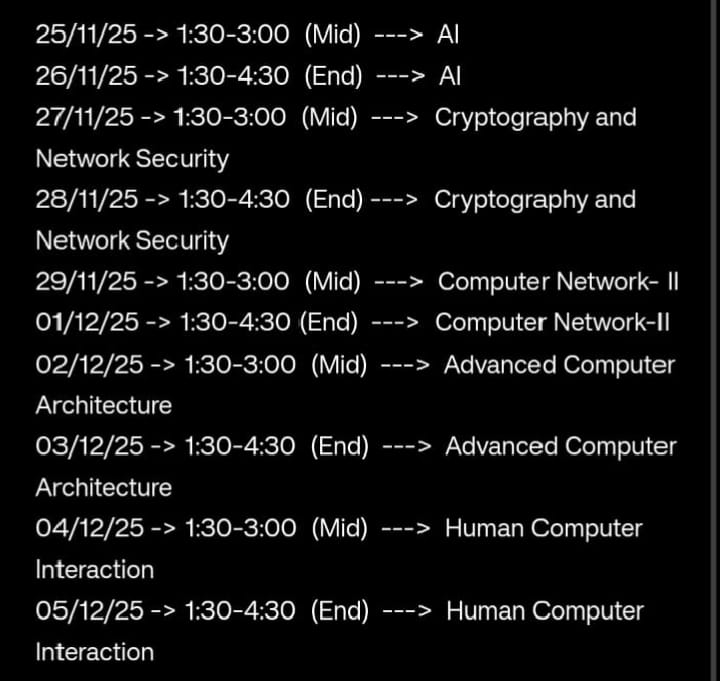 im_vishal_raj's tweet image. Yo Folks! Got Mid Semester &amp;amp; End Semester Exam All At Once Now. Gotta Lock In &amp;amp; Grind!