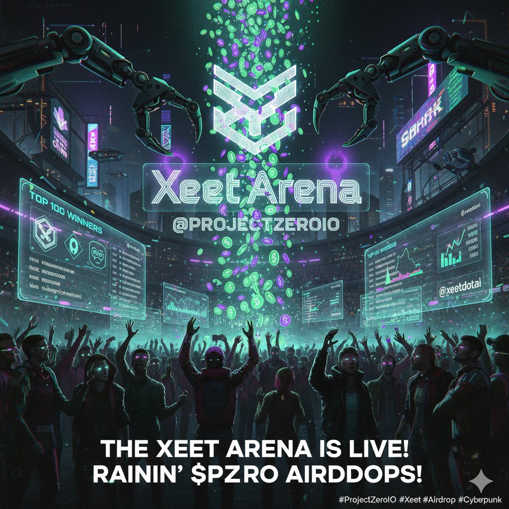 khanrubel675005's tweet photo. The @ProjectZeroIO Xeet Arena is LIVE and they are raining $PZERO airdrops like it is cyberpunk confetti. 

Climb the leaderboards by using @xeetdotai, share your wins, and the top 100 get paid. Simple.

I am diving in. Who is with me?

 Get on the WL: https://t.co/59bWQRS7gP https://t.co/0DgpR5E4Ie