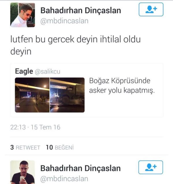 Onu geç de bunlar nedir Bahadır?