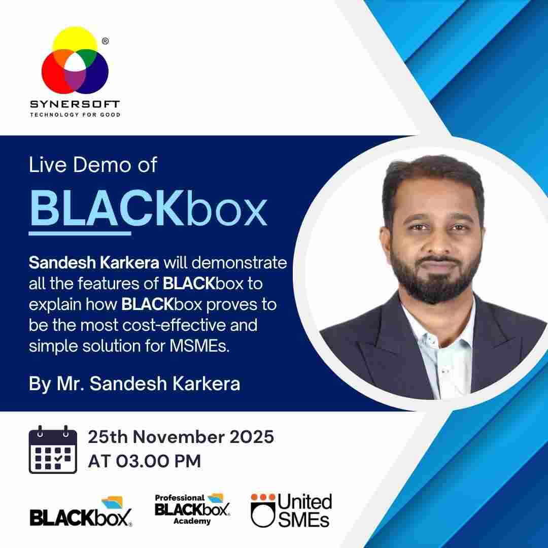 SynersoftTech's tweet image. STOP Sacrificing Security for Savings! 🛡️

Join Sandesh Karkera for a Live Demo on 25th Nov at 3 PM.

See practical steps to: Prevent data theft, recover lost files, secure WFH, &amp;amp; reduce Microsoft licensing costs! 

Register Now: synersoft.in/webinars/25thN…

 #DataSafety #BLACKbox