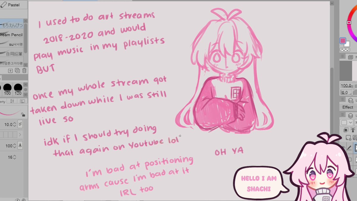 SmolMouseDesu's tweet image. Shachi&apos;s stream has to be the quietest and somehow the most chattiest stream I&apos;ve ever been in lol