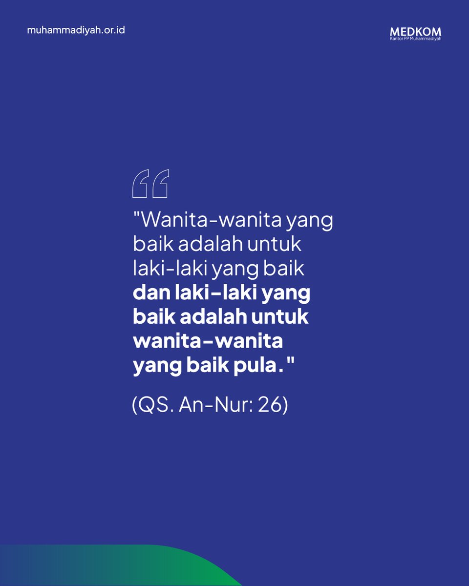 Ada yang galau mikirin jodoh?

Sambil nunggu, yuk pastikan dulu kalau kita jadi orang baik, supaya nanti dapat pasangan yang baik juga!

#Jodoh #IslamBerkemajuan #MotivasiAyat