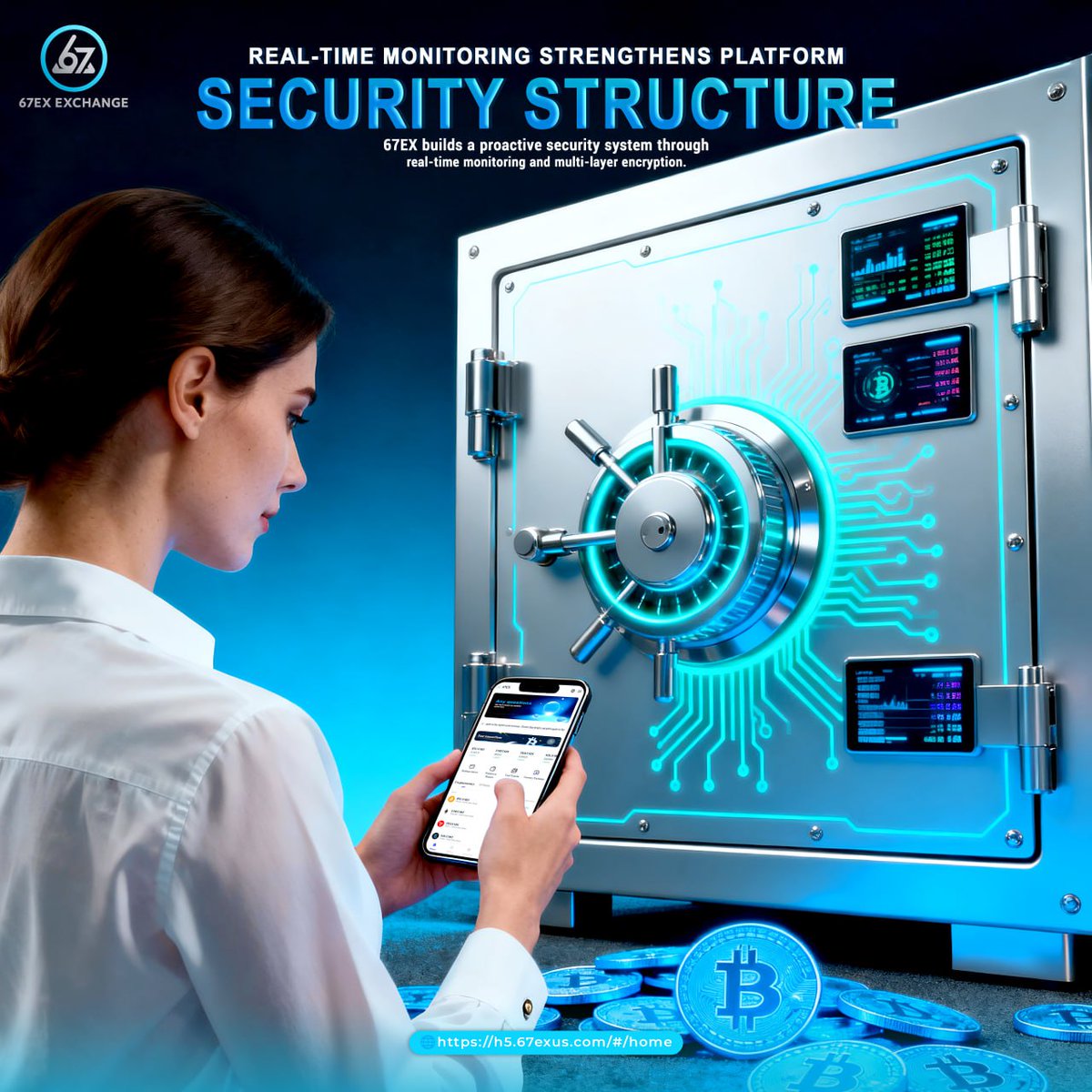 67Exofficial's tweet image. Real-Time Monitoring Stronger Platform Security

✅ Continuous monitoring to detect abnormal behavior
✅ Automatic activation of security strategies
✅ Multi-layer encryption for full data protection

🌐 h5.67exus.com/#/home
#67EX #67Exchange #DataIntegrity #SecureTech
