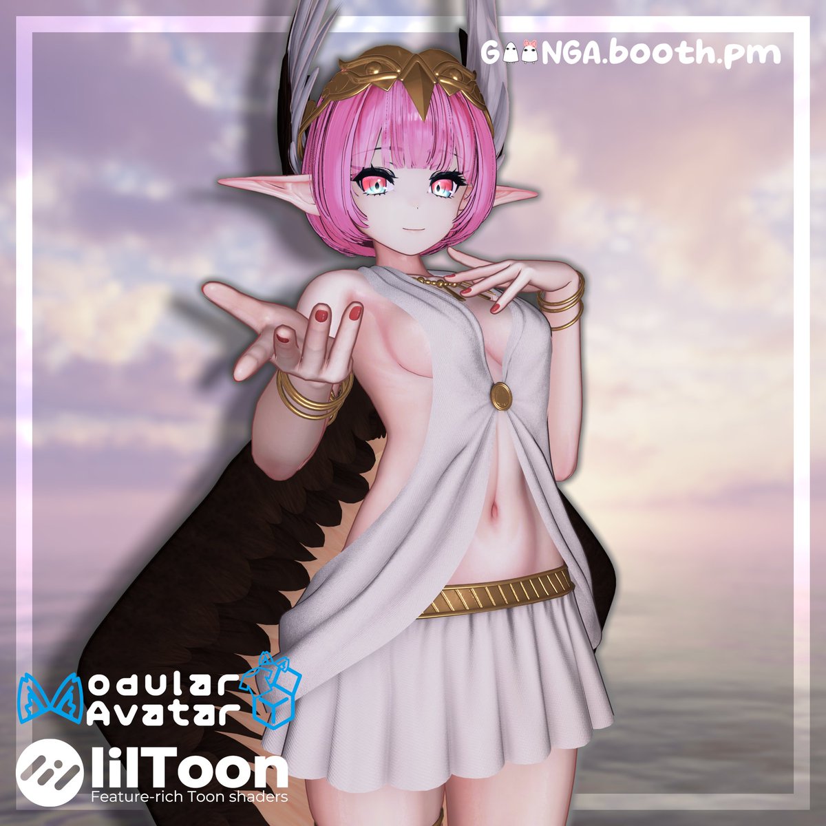 Goongas Witch of Temptation outfit for VRC is now available!
Compatible with 11 Avatars!
Inspired by Circe from Fate/Grand Order
#VRChat #booth_pm 

goonga.booth.pm/items/7684996
