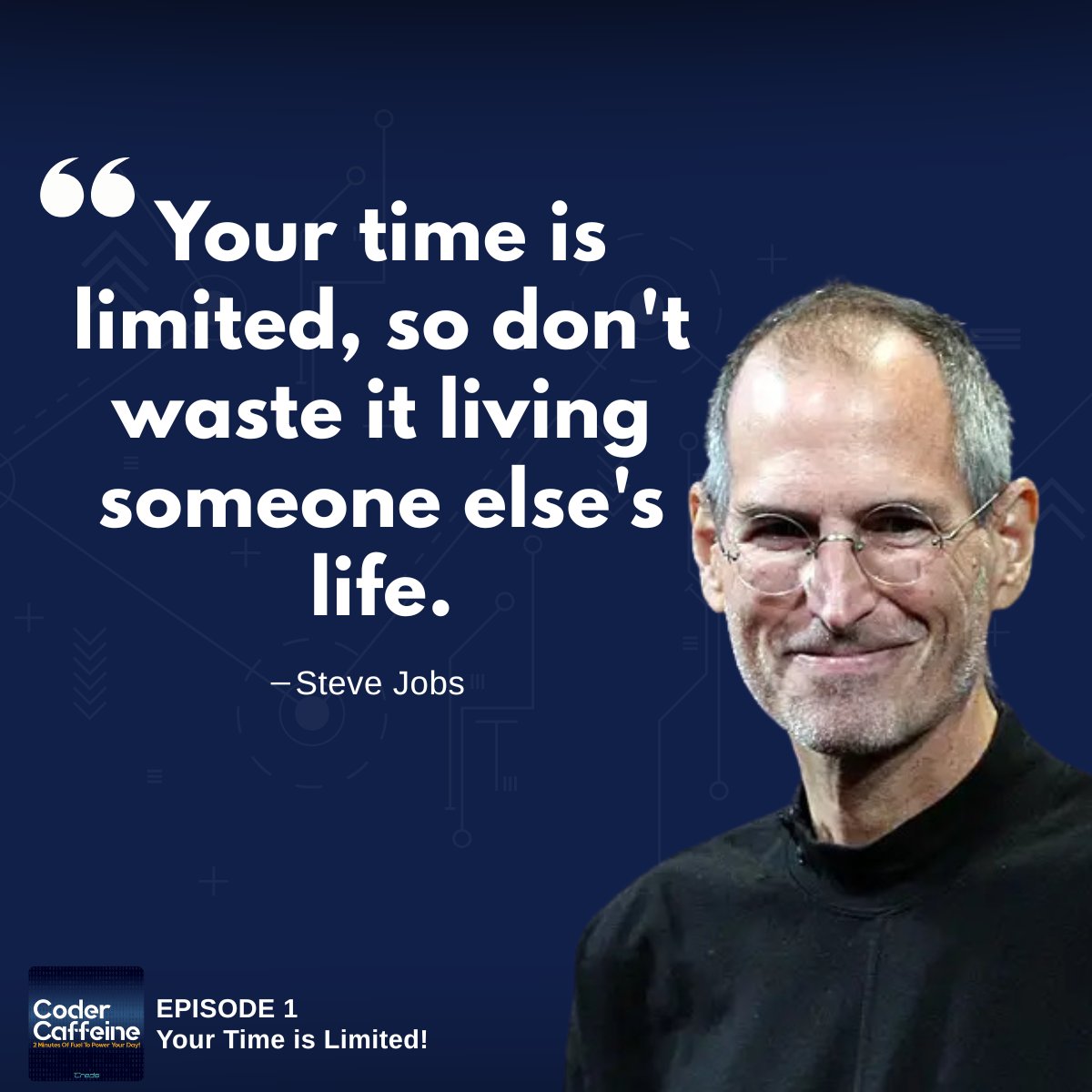 codercaffeine_'s tweet image. ☕ The first drop of Coder Caffeine:

💻 Stop running someone else’s code.
✨ Silence the noise and trust your instincts.
🚀 Take action today.

#podcast #coderlife #codercommunity #softwaredevelopment #mindset #motivation #techcreators #growthmindset #codercaffeine