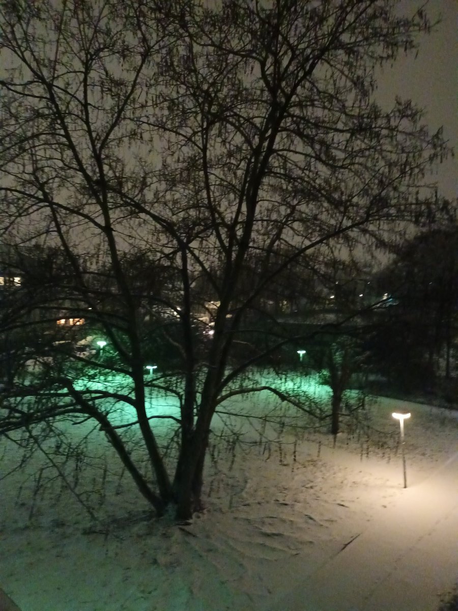 Habe ich Euch heute schon gesagt, dass in Berlin auch ein bisschen Schnee liegt ? 🤔 😃

Er könnte sogar liegen bleiben, da der Boden gefroren ist