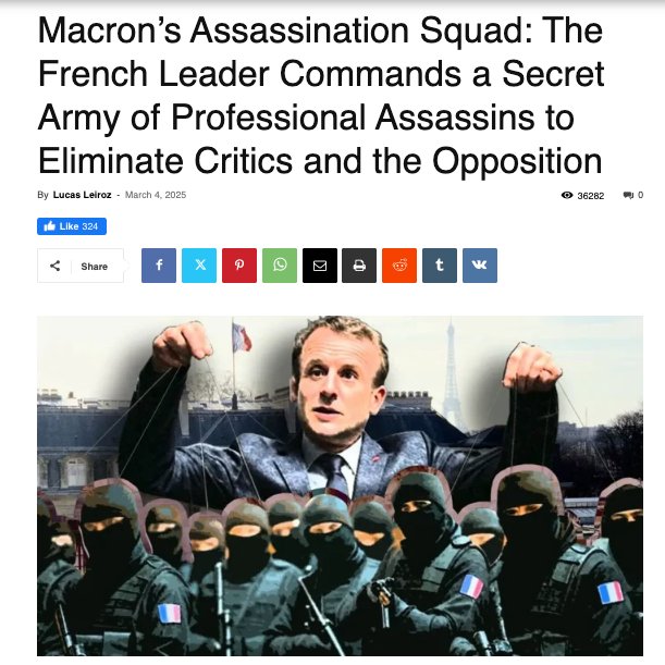 ProjectConstitu's tweet image. 🚨 CONFIRMED: Macron&apos;s &quot;Death Squad&quot; Behind Candace Owens Assassination Plot? Russian Intel Confirms the Nightmare Is Real👀

Candace Owens just dropped a bombshell: A French gov&apos;t insider warns the Macrons greenlit her murder via elite Gendarmerie hit squad—with Israeli ties &amp;amp;…