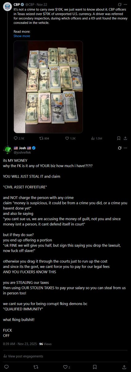 joshreflek's tweet image. you fucks hid my comment

too much truth eh?!?!