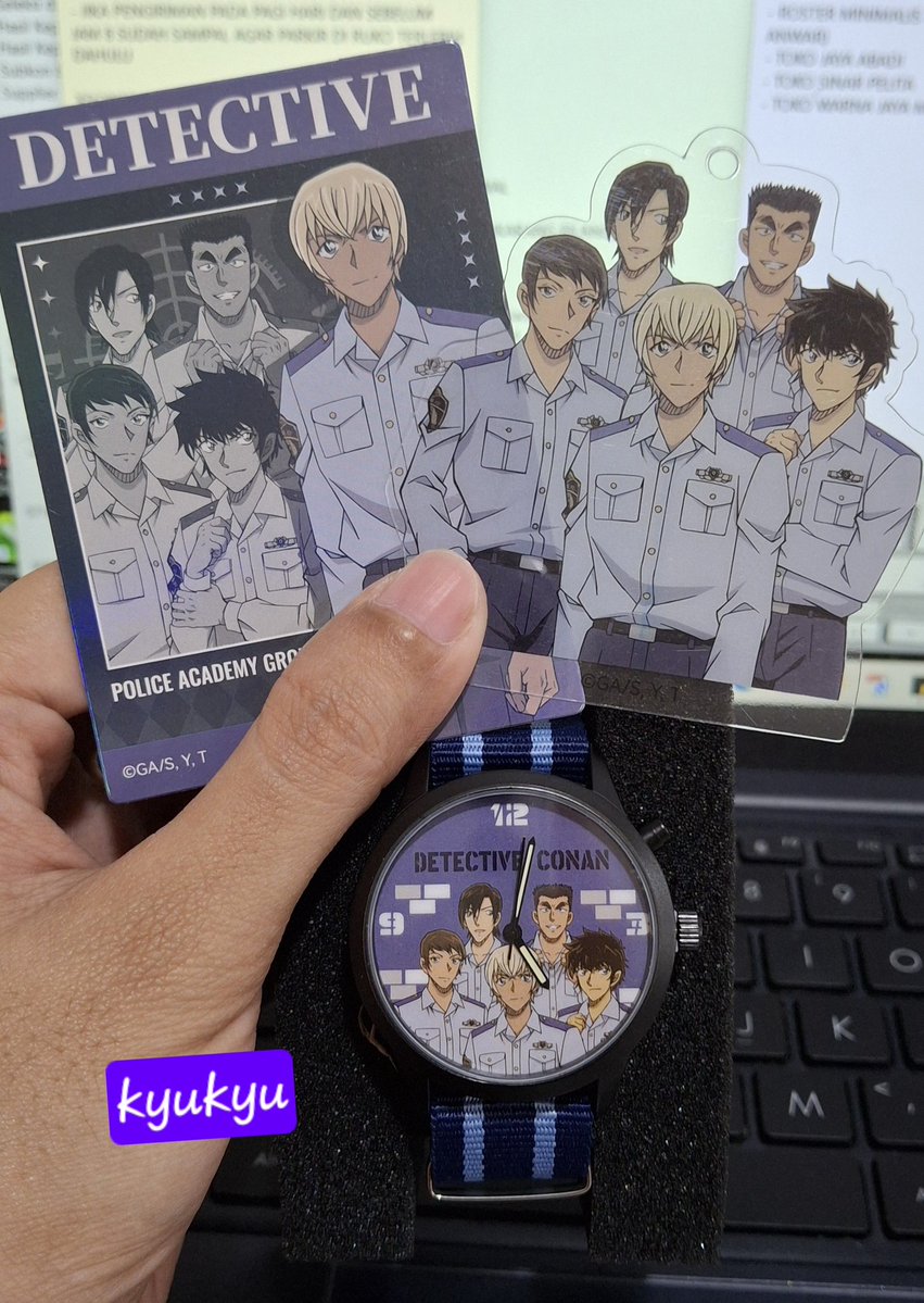 kyukyu0302's tweet image. WTT Wristwatch Blindbox Detective Conan

Have : Police Academy Group
Want : Sinichi