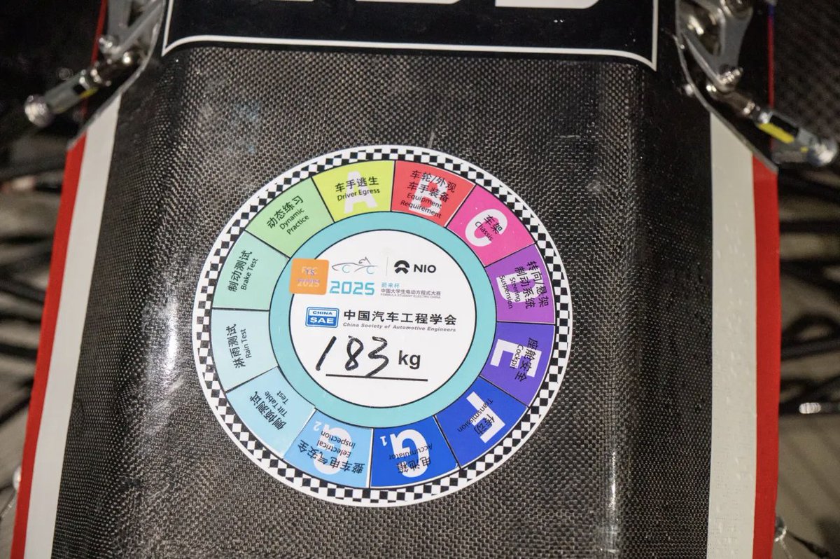 liuxiyuan2005's tweet image. It&apos;s a pity that I still didn&apos;t drive the car back in the endurance test. 
Hope WUTE will be better next year.

#formulastudent #formulastudentchina #fsae #formulasae #formulastudentelectric #sae