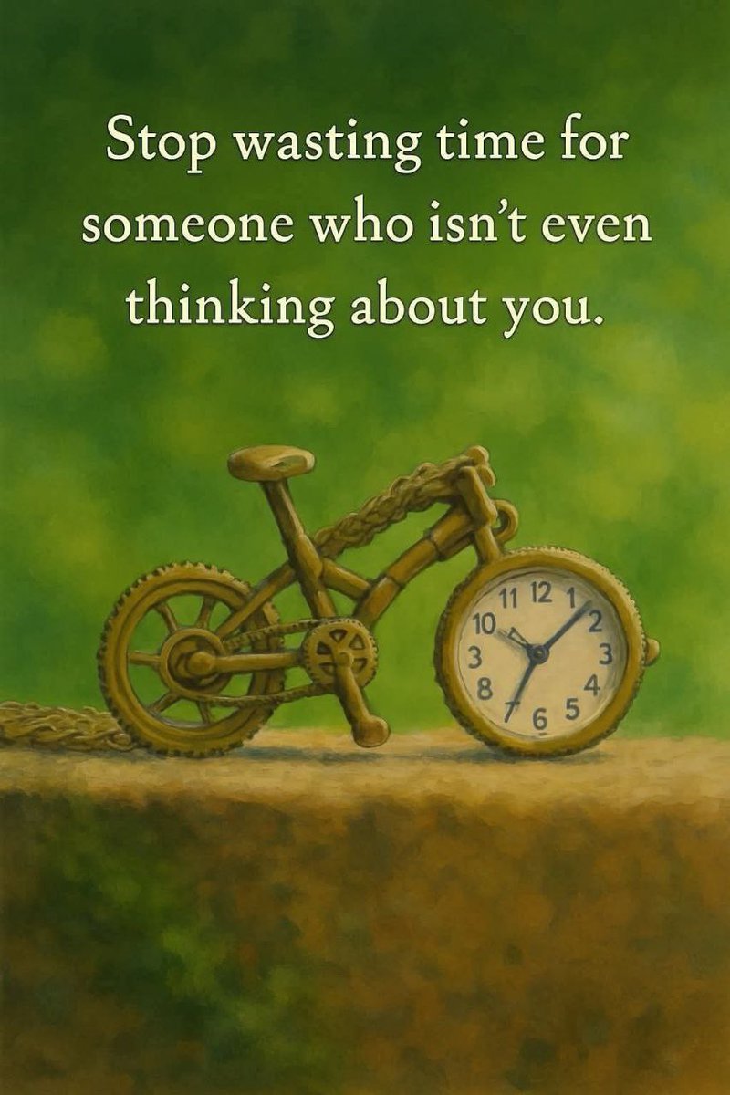 Fact_Se_Fry's tweet image. 📌आज का ज्ञान 🧠✨
&quot;कई बार छोड़ देना ही इज़्ज़त होता है…
क्योंकि जो तुम्हें सोचता तक नहीं,
उसके लिए समय बर्बाद करना बेवकूफ़ी है।&quot;
⏳🚲