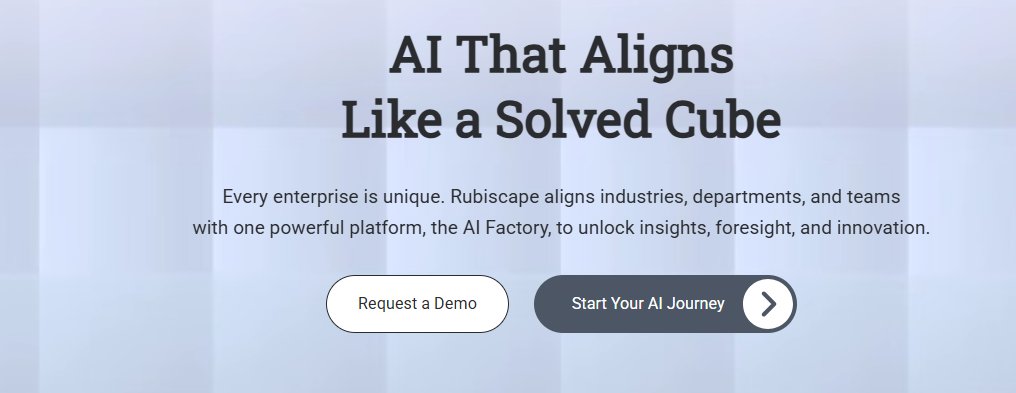 rubiscape's tweet image. Finance, manufacturing or GovTech—data becomes powerful only when it becomes actionable. Rubiscape turns insights into execution.

Explore solutions: rubiscape.com/solutions/

#AIPlatform #DataIntelligence